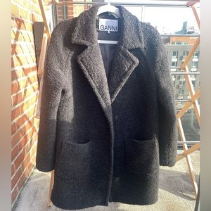 GANNI Wool Coat